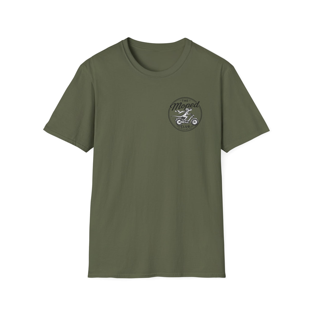Men's Moped Garage Vintage Motorcycle T-Shirt