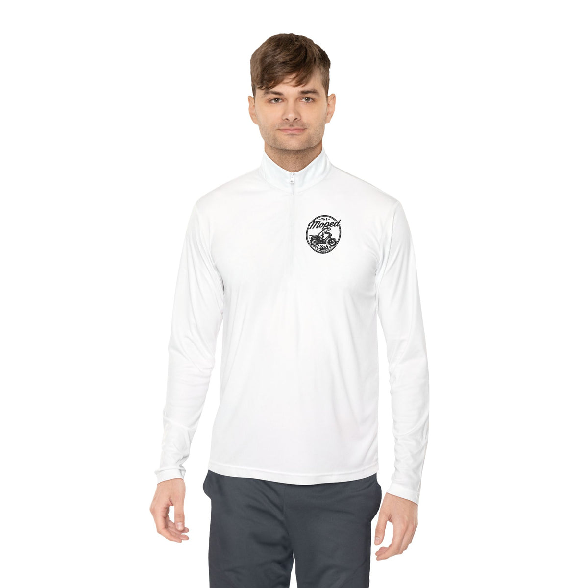 Men's Minimalist Mountain Quarter-Zip Pullover